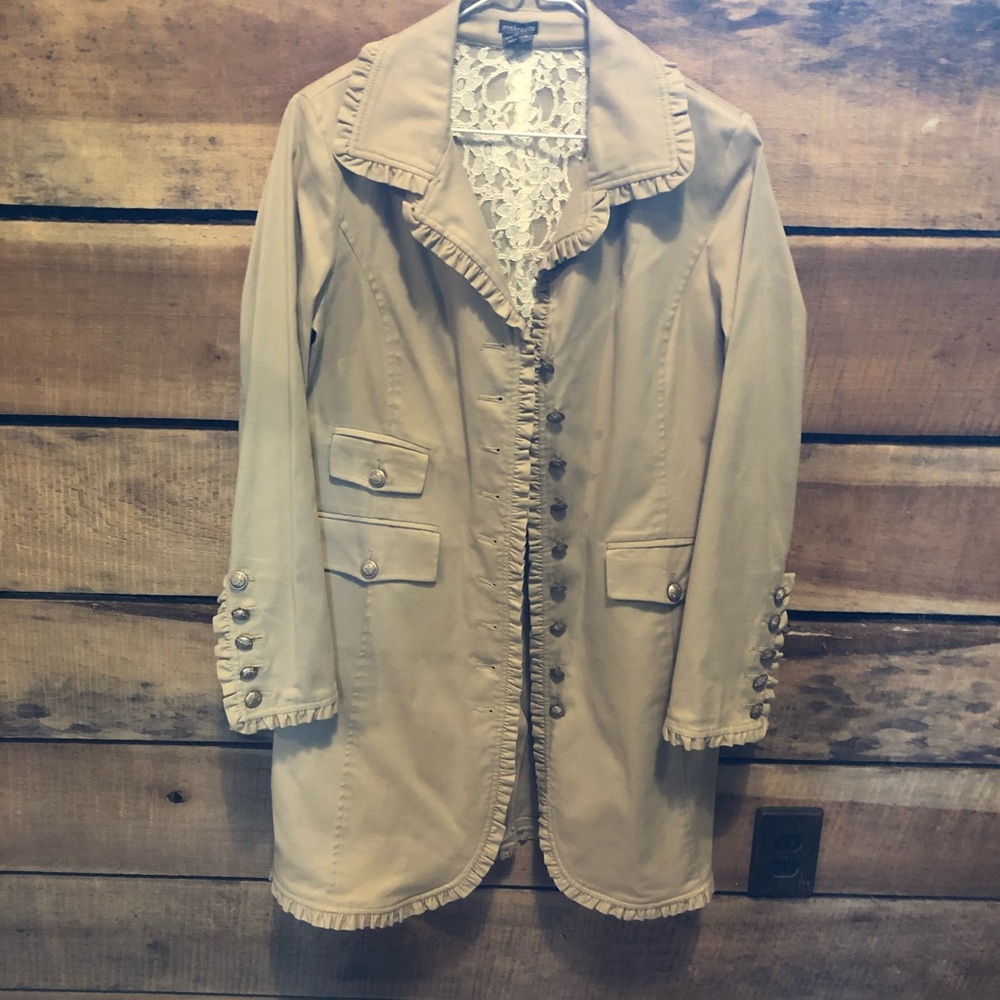 Long Khaki Jacket